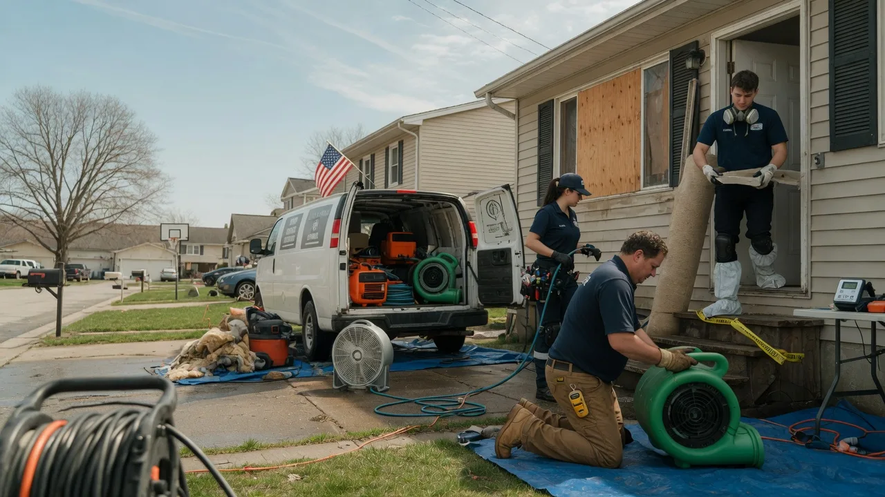 Water Damage Restoration in Springfield, WI near me